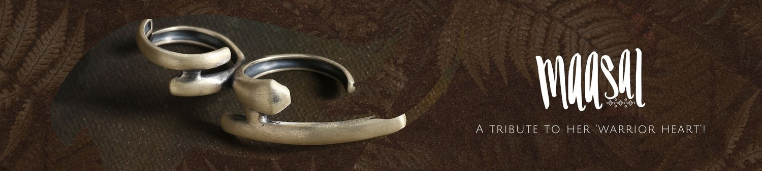 Maasai - A tribal inspired jewelry collection by Nirwaana