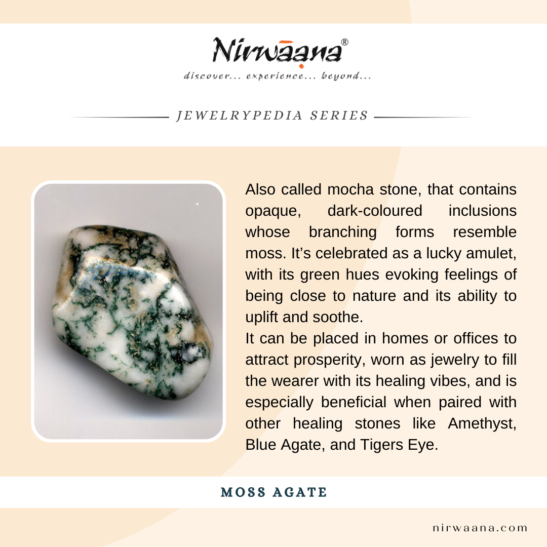 about moss agate stone best for lucky amulet jewelry