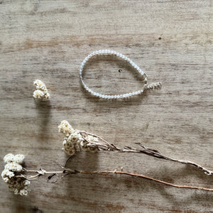 faceted Aquamarine beads bracelet for men & women by Nirwaana Jewelry