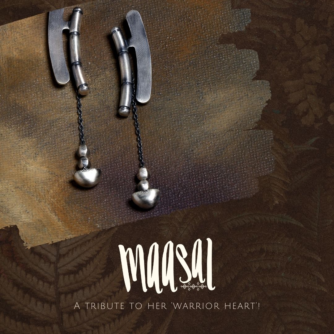 Maasai tribal sterling silver jewelry collection by Nirwaana