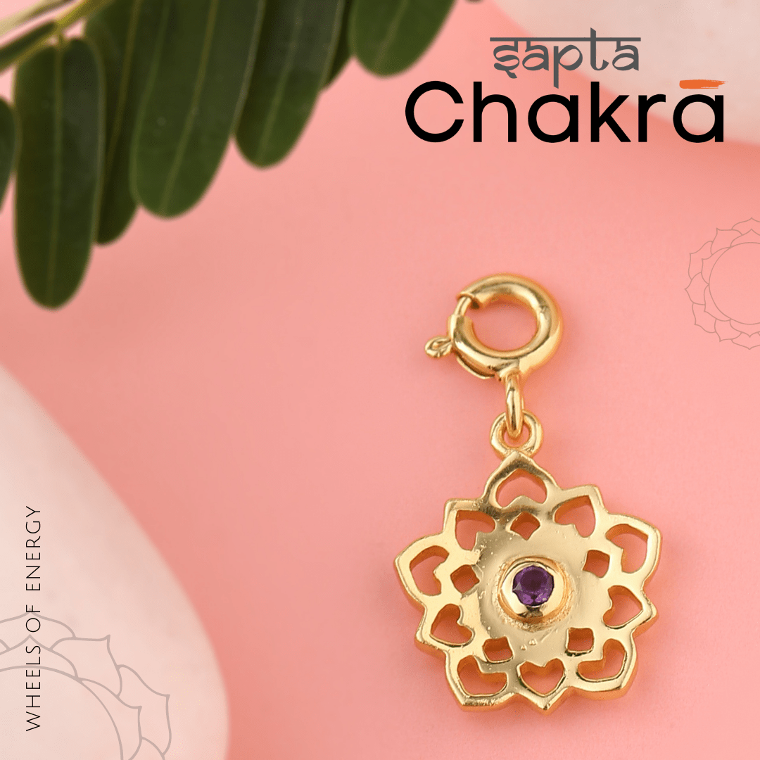 Seven Chakra Jewelry made in pure silver by Nirwaana