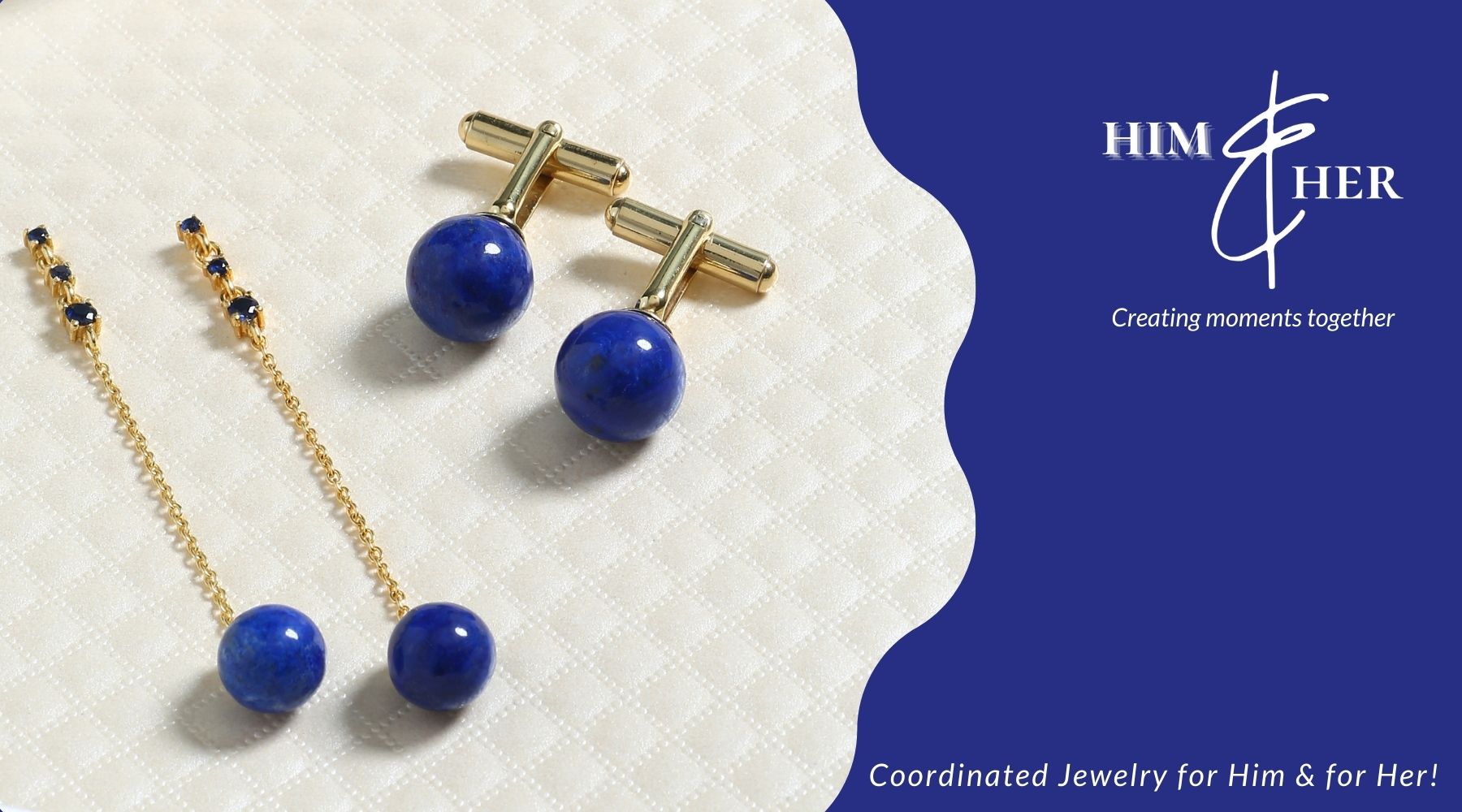 Men and Women Coordinated Jewelry Collection By Nirwaana