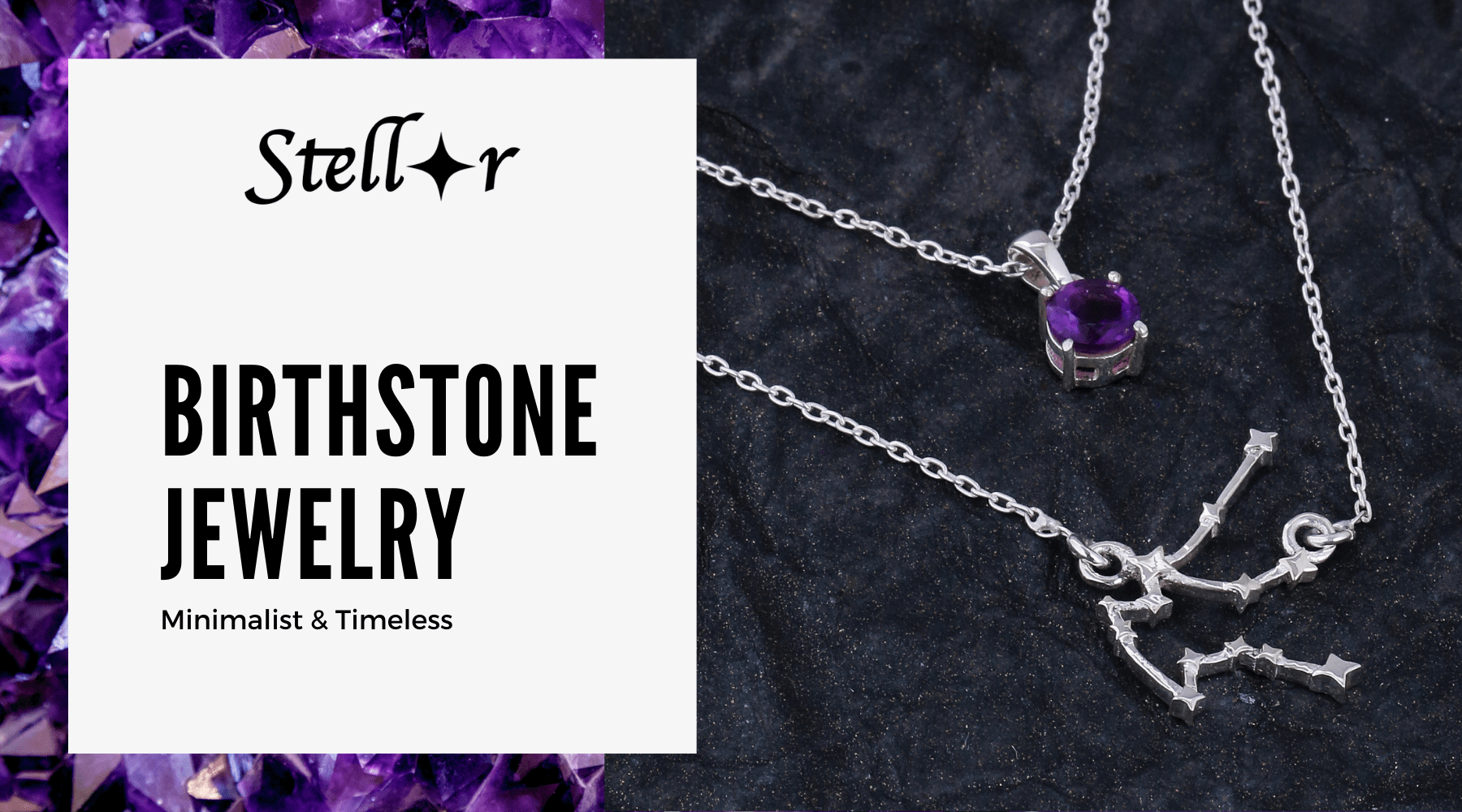 Zodiac based birthstone collection 'Stellar' by Nirwaana