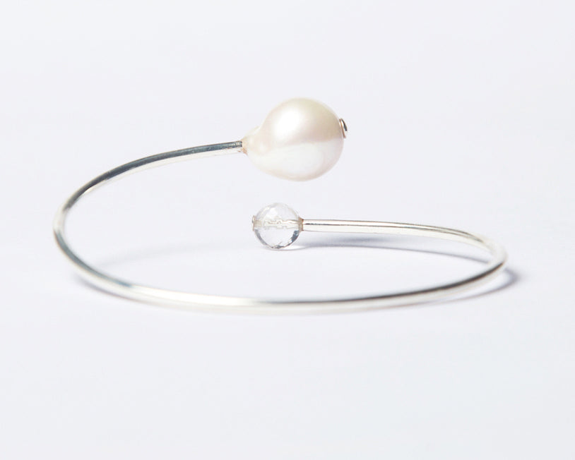 Freshwater baroque pearl bracelet