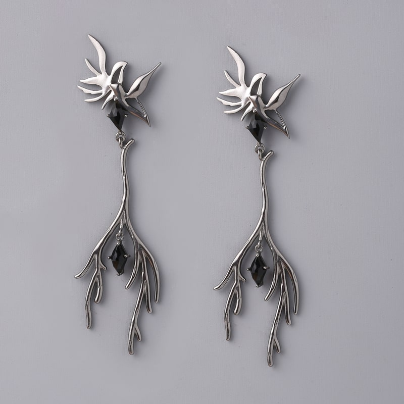 Anniversary Gemstone Earrings