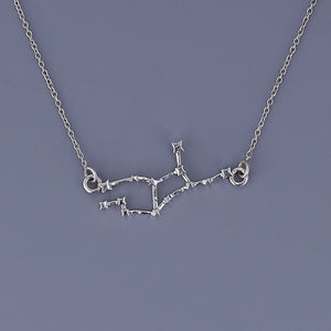 Virgo constellation necklace