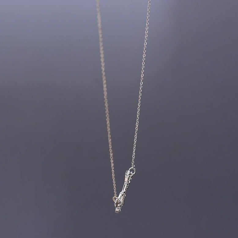 Zodiac virgo constellation single layered neckpiece
