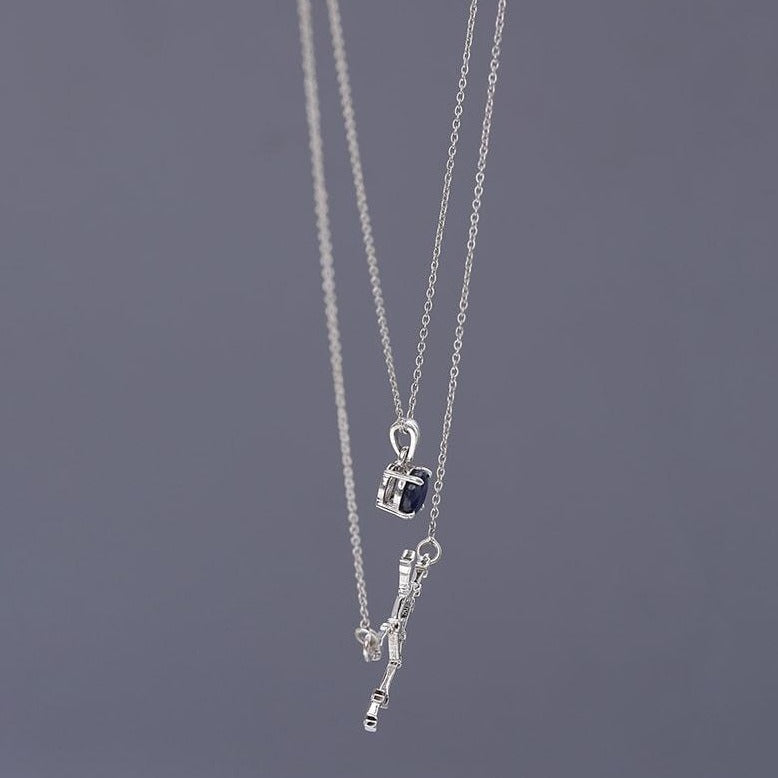 Delicate double layered virgo neckpiece