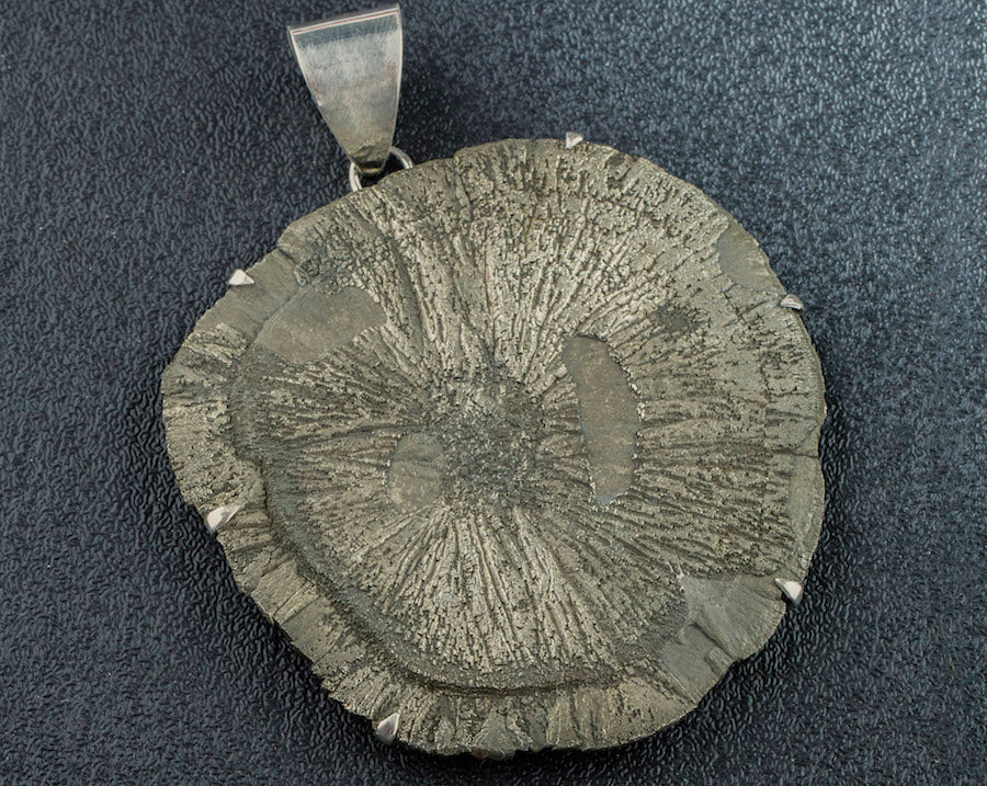 Pyrite suns pendant
