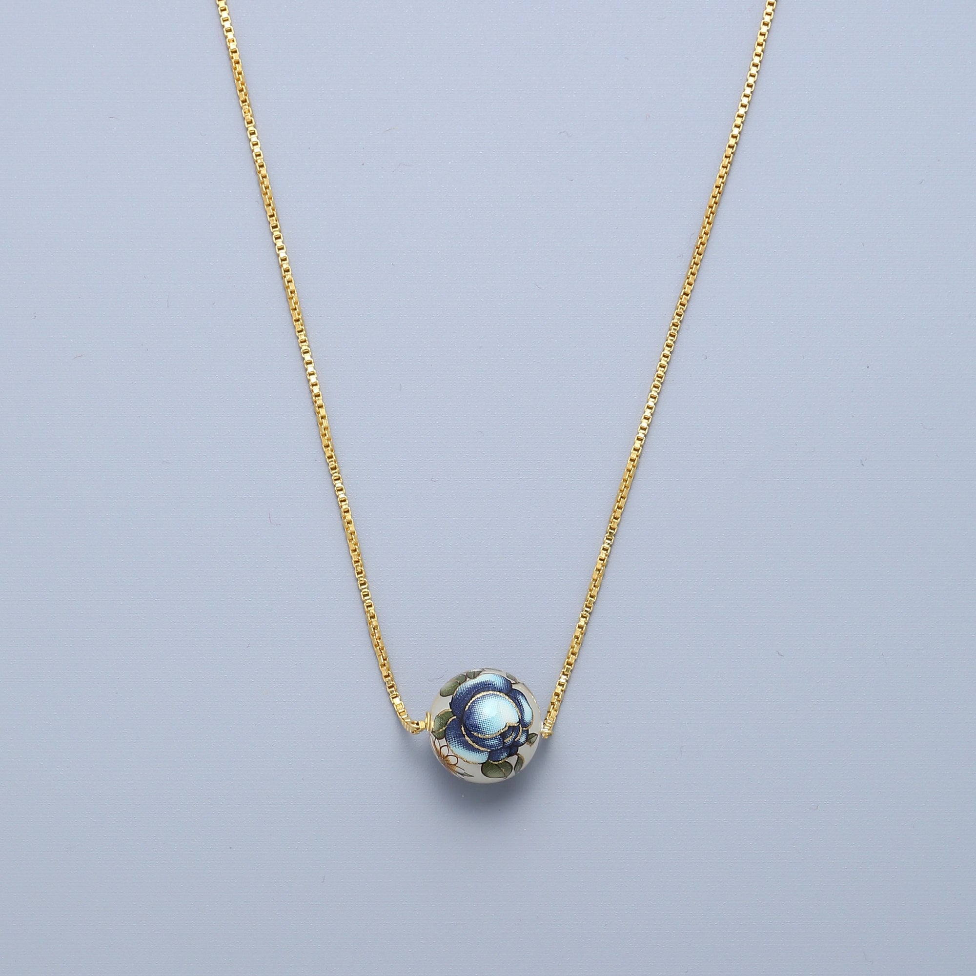 Single Meenakari Pearl Necklace