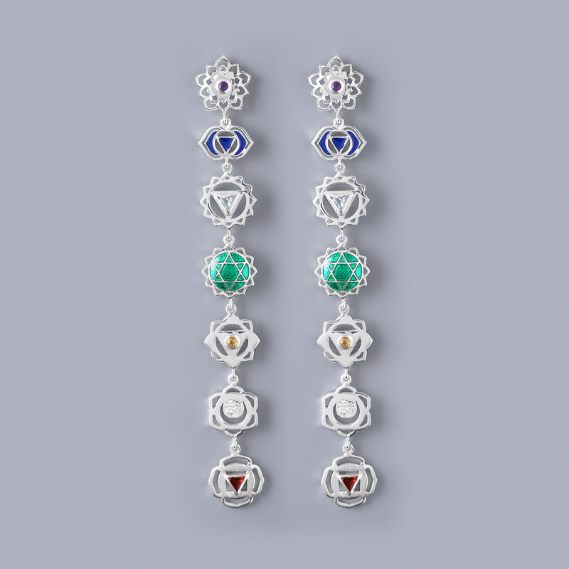 chakra earrings