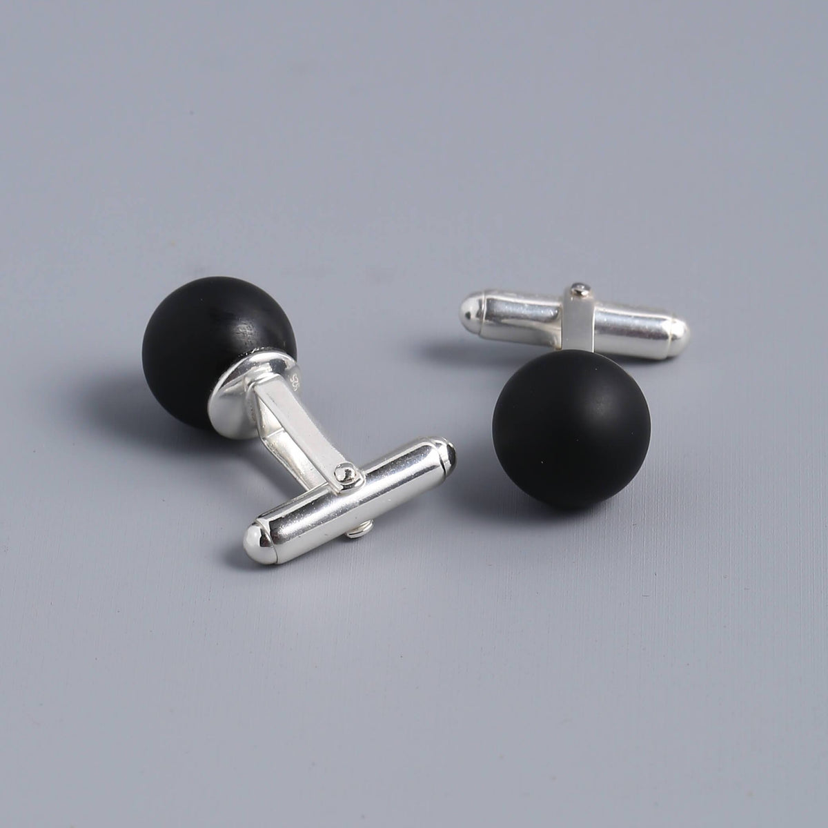 Black Onyx Cufflinks For Men