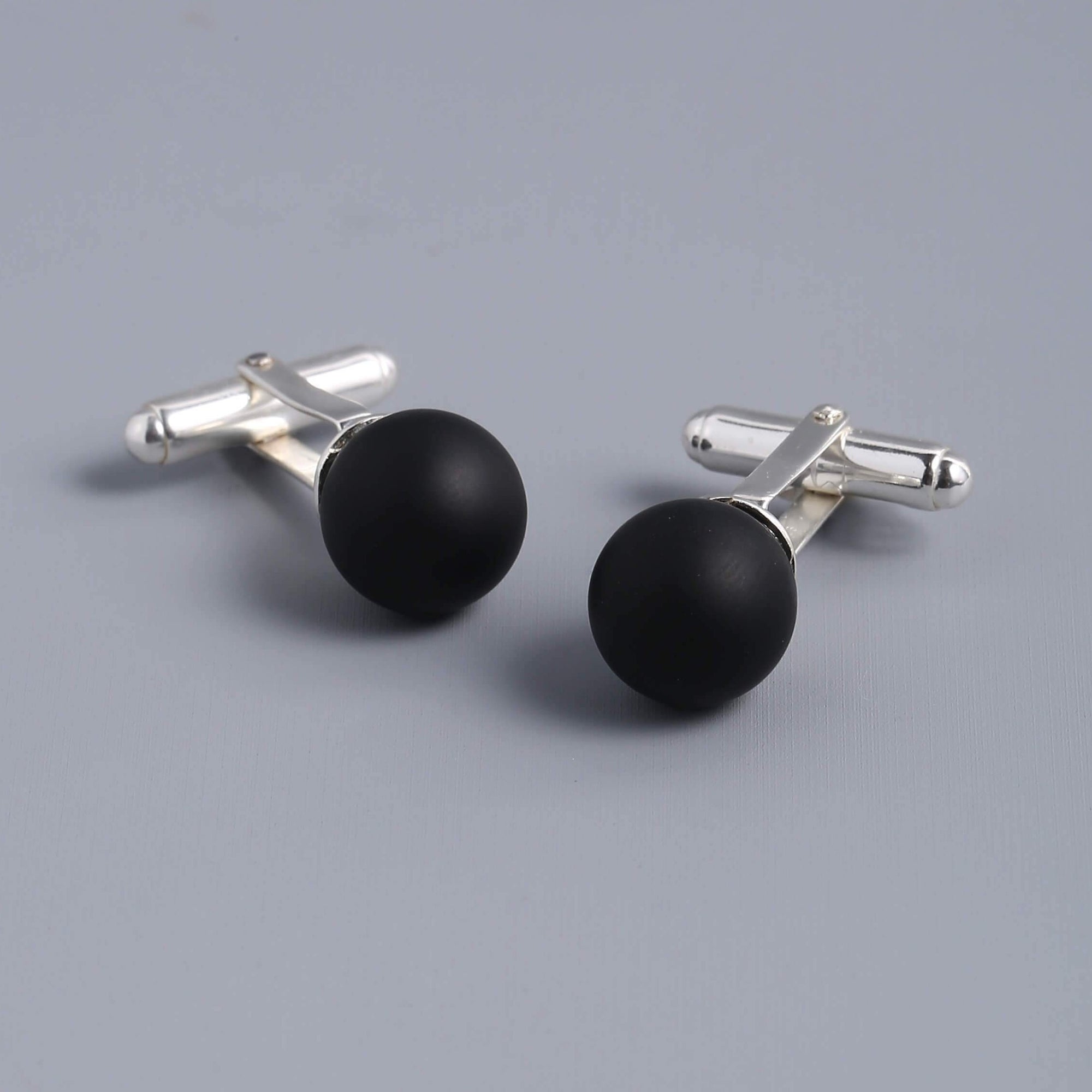 Black Onyx Cufflinks For Him