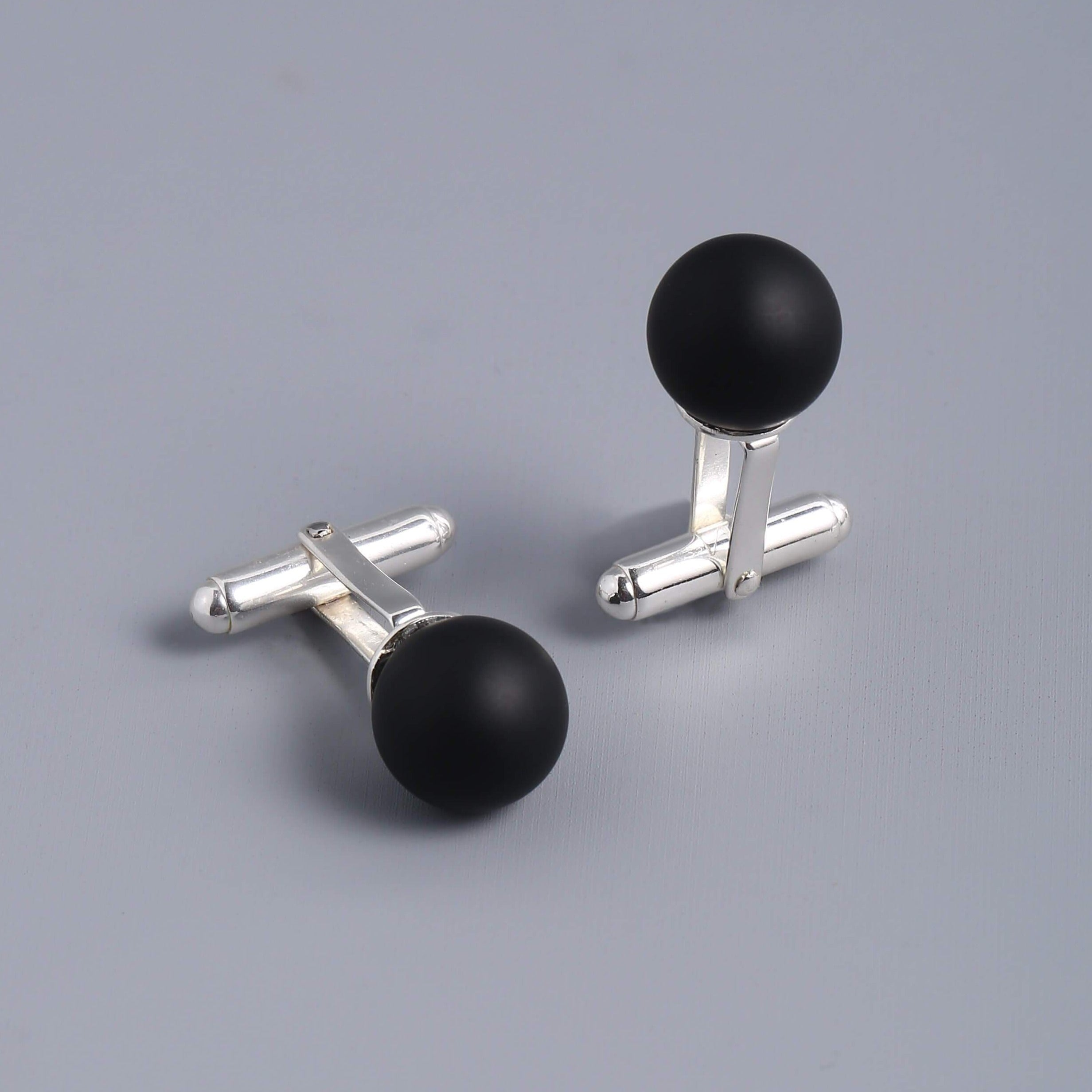 Onyx Cufflinks For Him