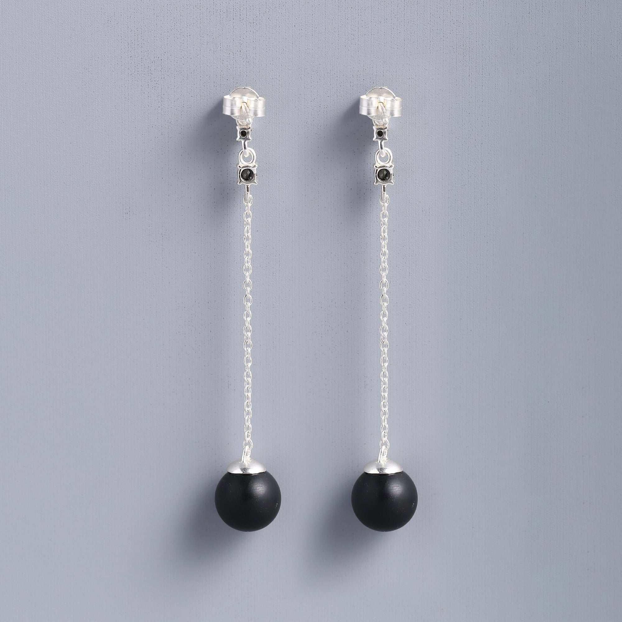 Onyx Drop Earrings