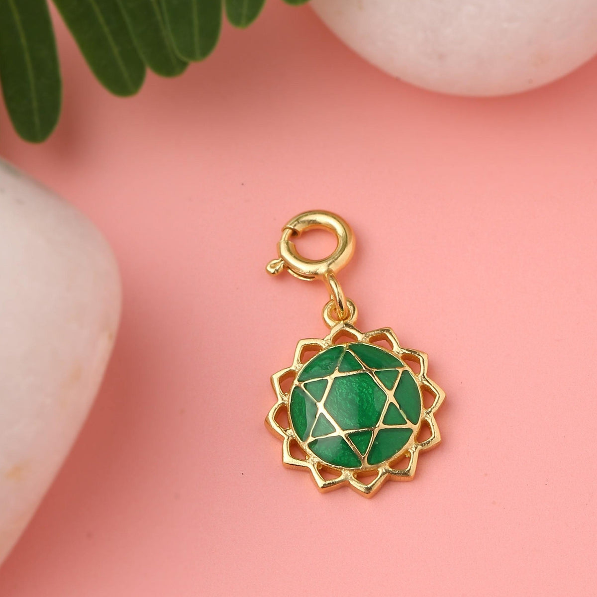 Anahata Chakra Detachable Jewelry Charm - Gold