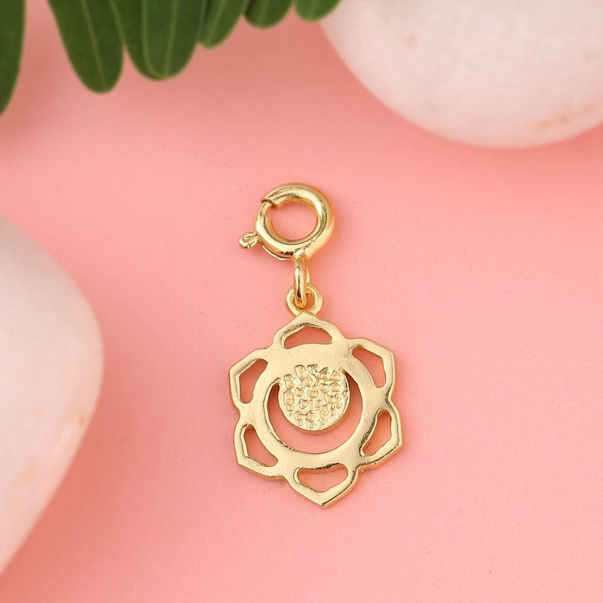 Swadhisthana Chakra detachable charm - gold