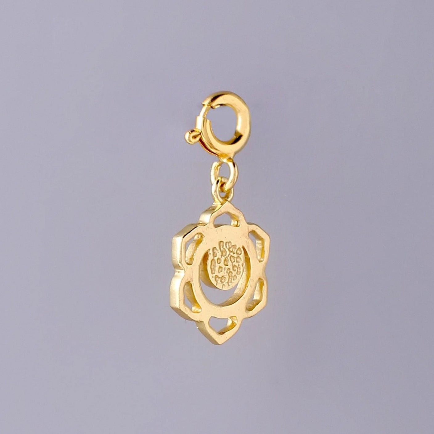 Sacral Chakra detachable charm - gold