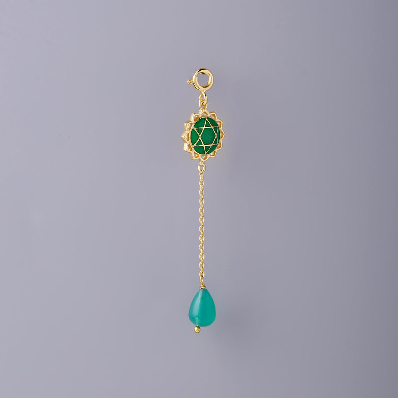 anahata chakra charm