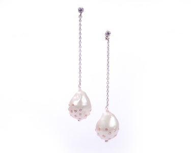 Studded baroque drops
