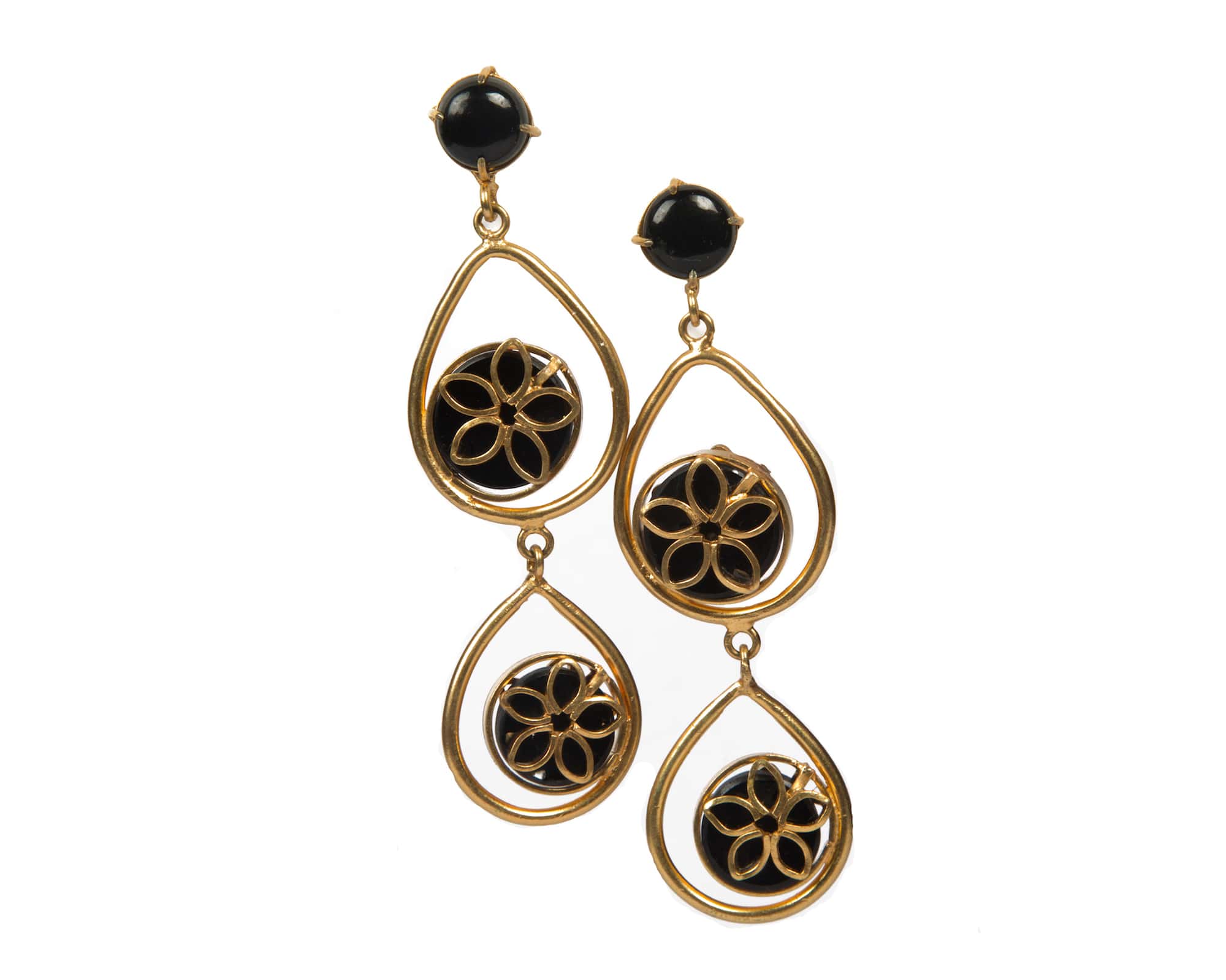 Flower mesh danglers