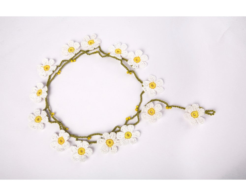 Handmade Floral crochet string 