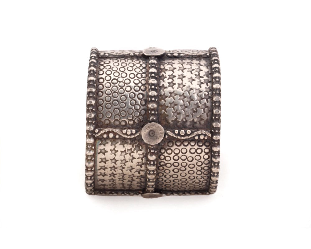 Front view of cosmic cuff