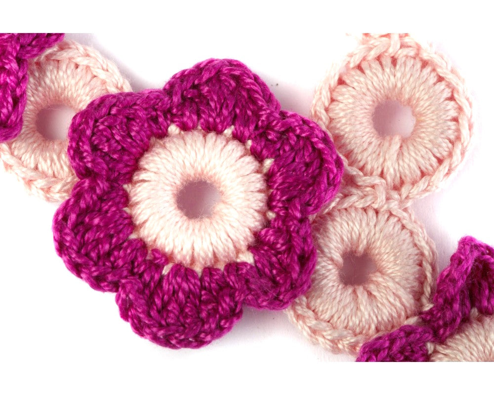 Cotton yarn crochet barrefoot sandals