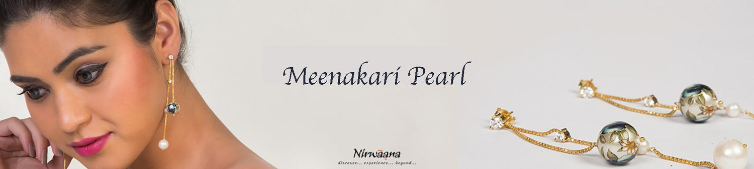 Hand Meenakari Pearls Collection by Nirwaana