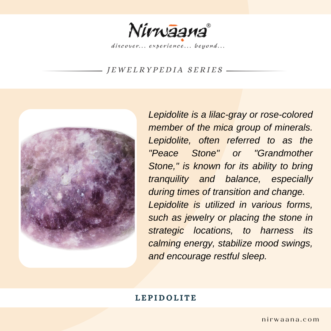 About Lepidolite gemstone