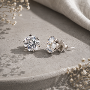 Snow Crystal Studs