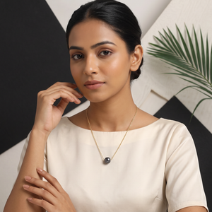Solo Tahitian Pearl Necklace