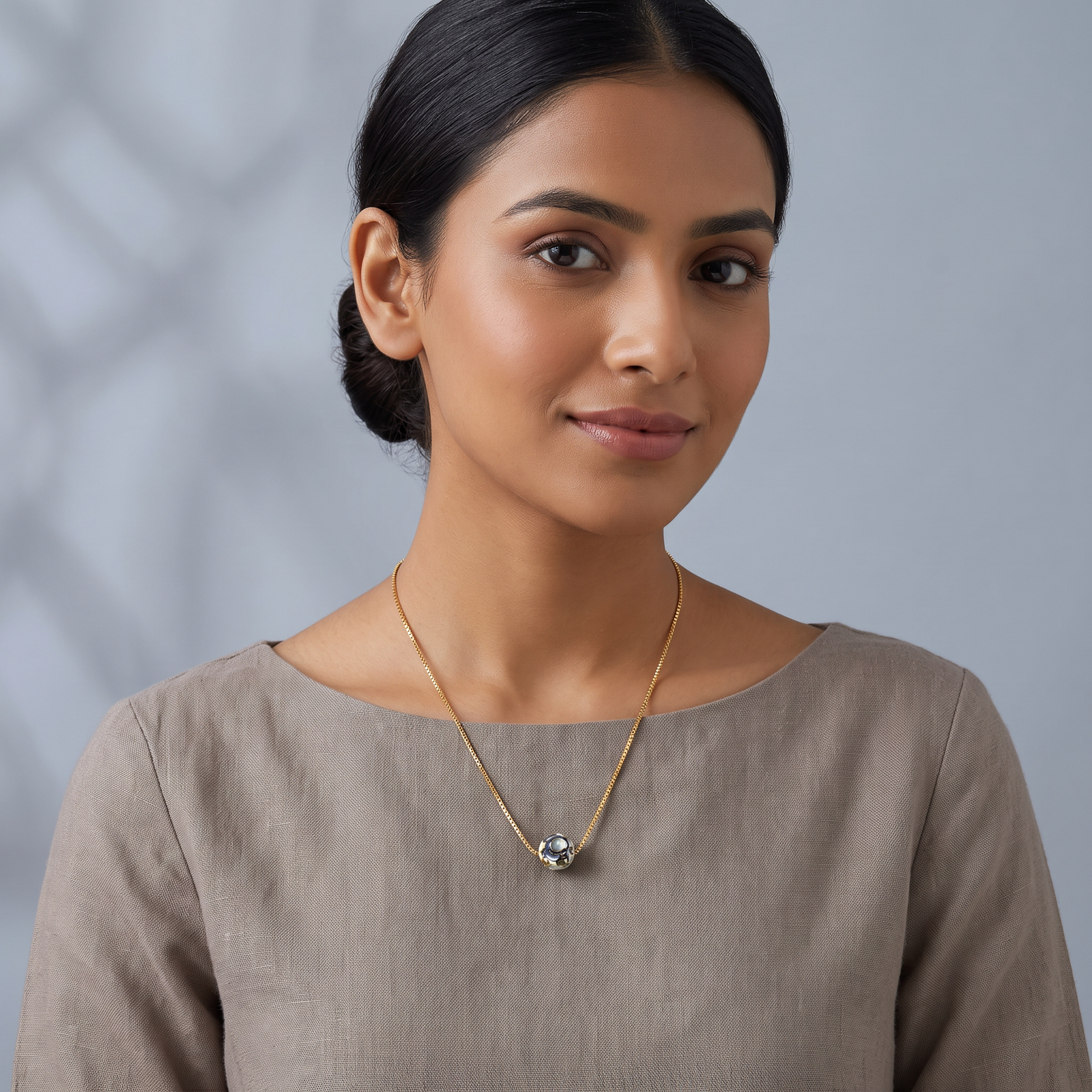 Solo Meenakari Pearl Necklace