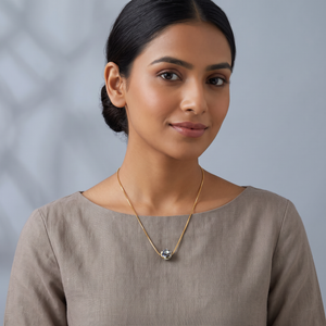 Solo Meenakari Pearl Necklace