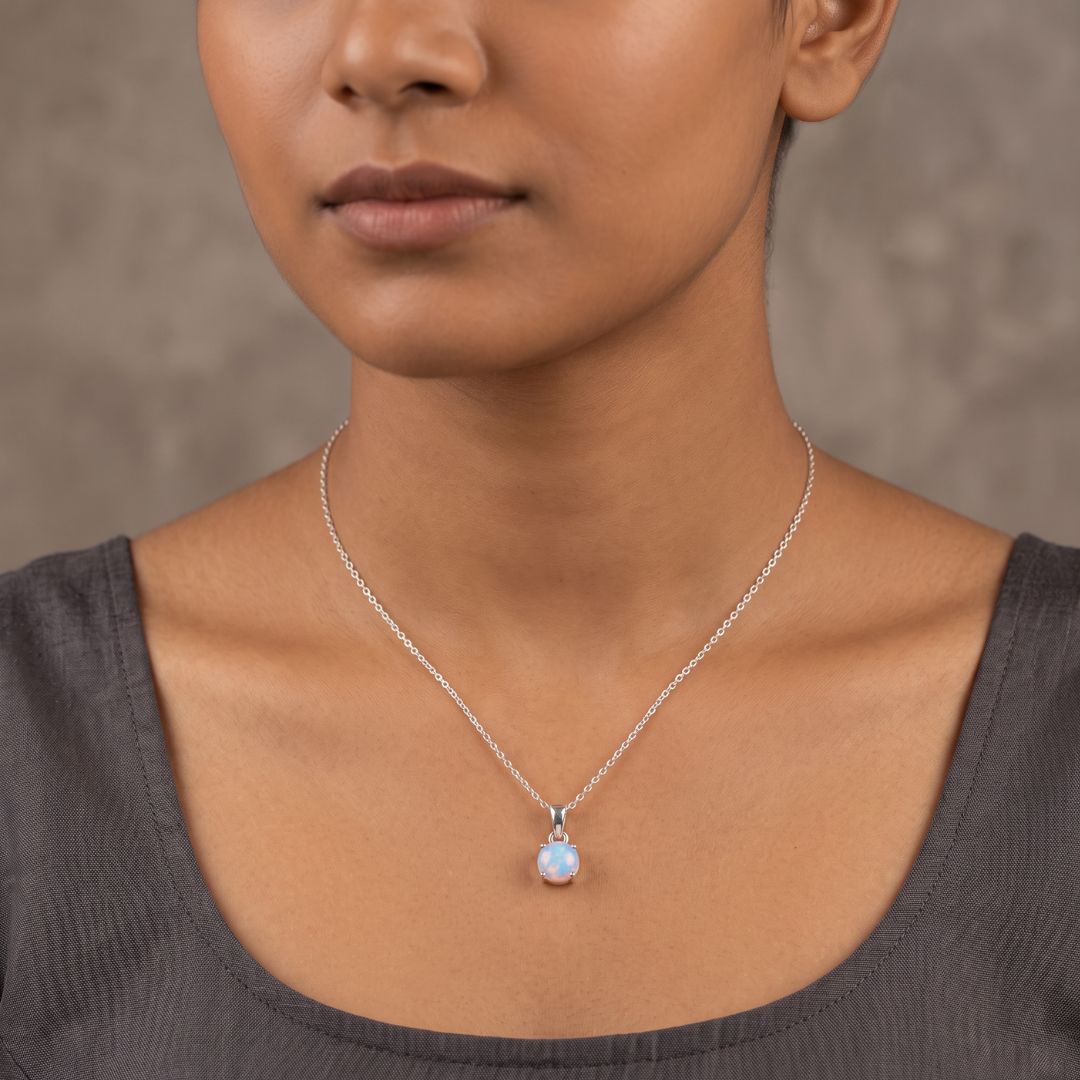 Libra Birthstone Necklace