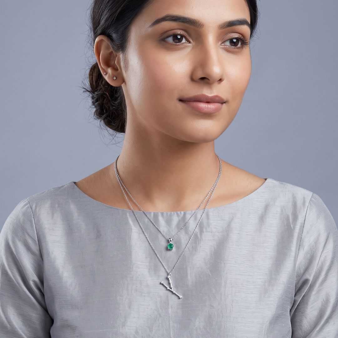 
Taurus layered Necklace