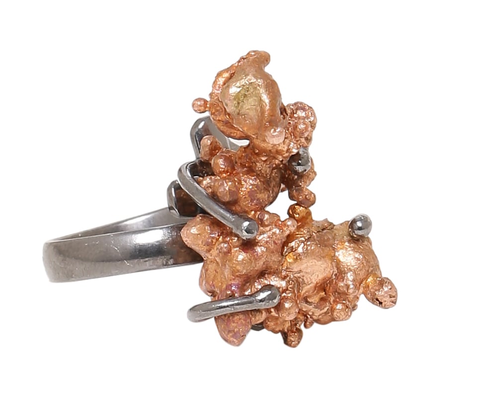 Copper Nugget Ring