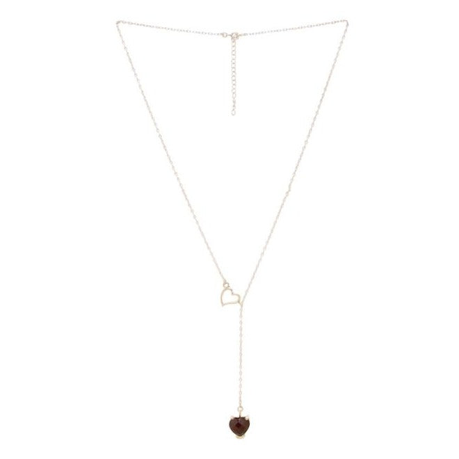 Buy Garnet Locket Necklace, Garnet Gemstone Necklace, Sterling Silver  Vintage Style Necklace, Silver Heart Necklace, Valentine's Day Gift Idea  Online in India - Etsy