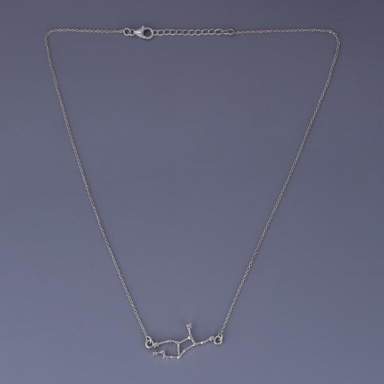 Single layered virgo necklace
