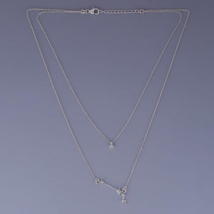 Aries double layered necklace