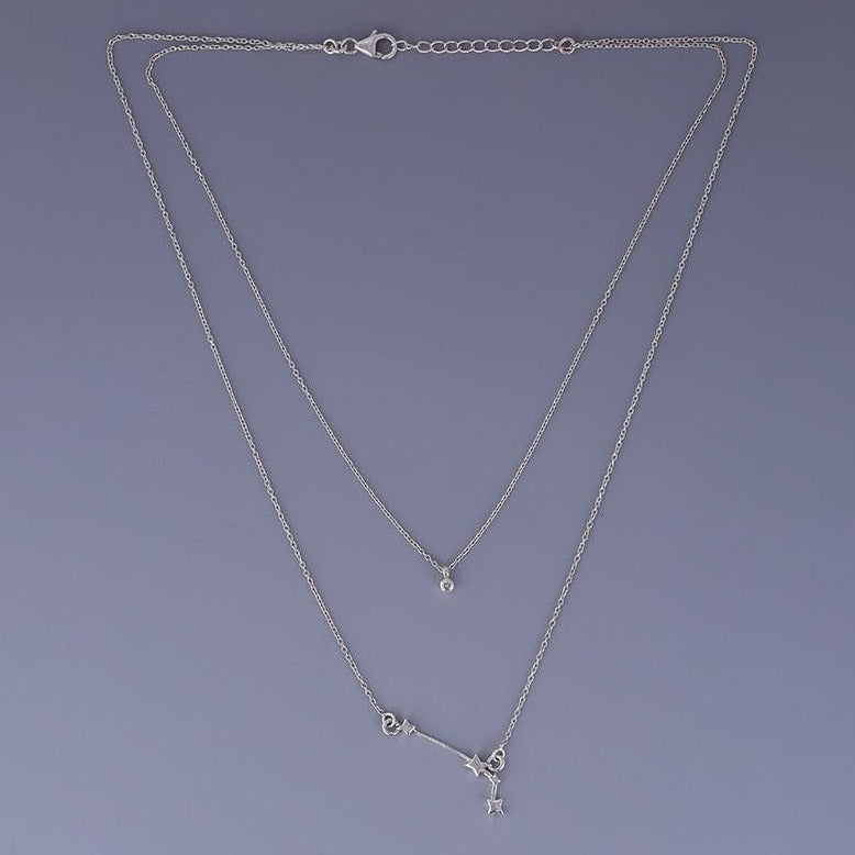 Aries double layered necklace