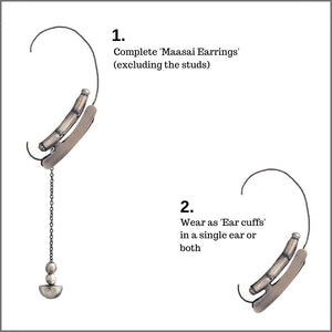 How to wear Maasai Earrings