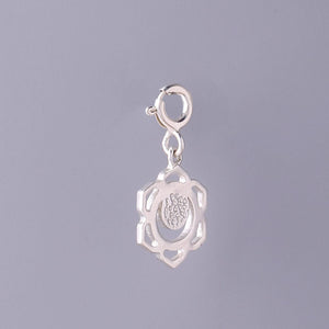 Sacral Chakra - detachable charm- made in real silver