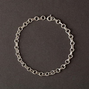 Adjustable size Silver Bracelet 